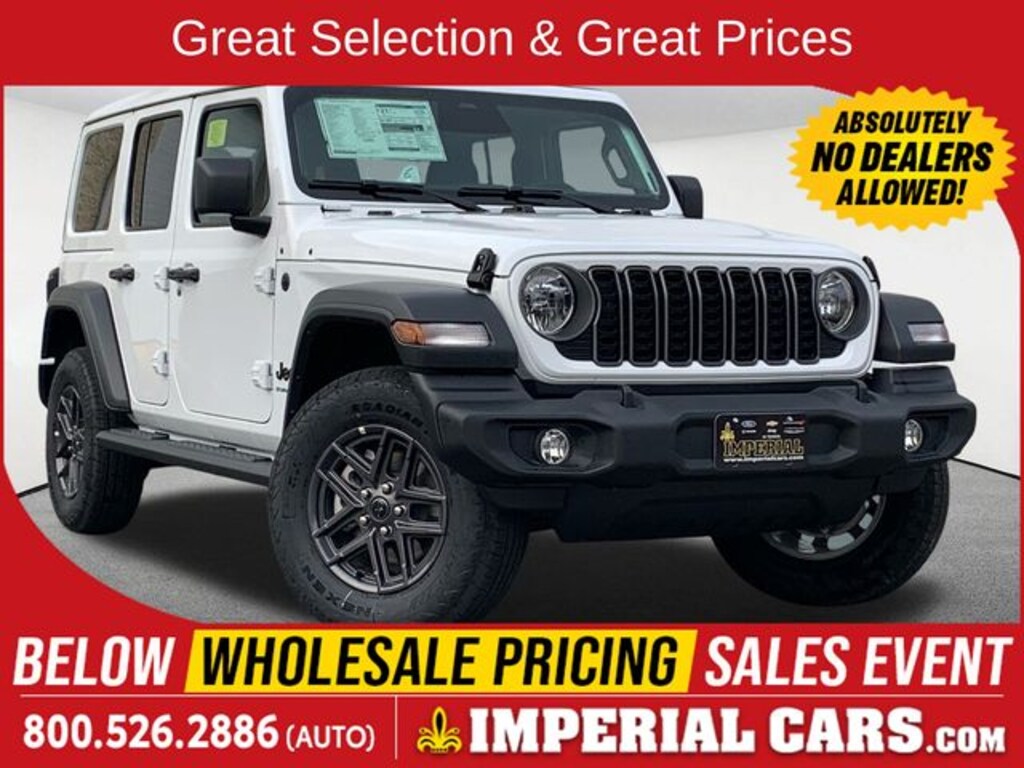 New 2026 Jeep Wrangler Sport S SUV