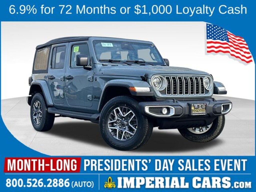 New 2026 Jeep Wrangler Sahara SUV