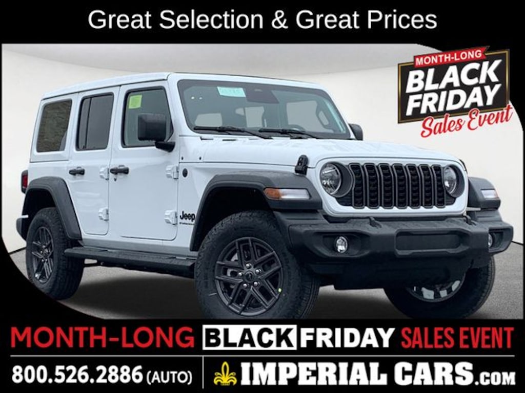 New 2025 Jeep Wrangler Sport S SUV