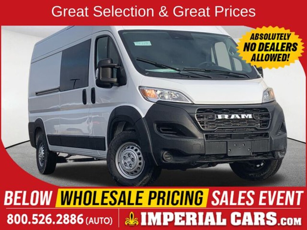 New 2026 Ram Promaster 3500 High Roof Cargo Van