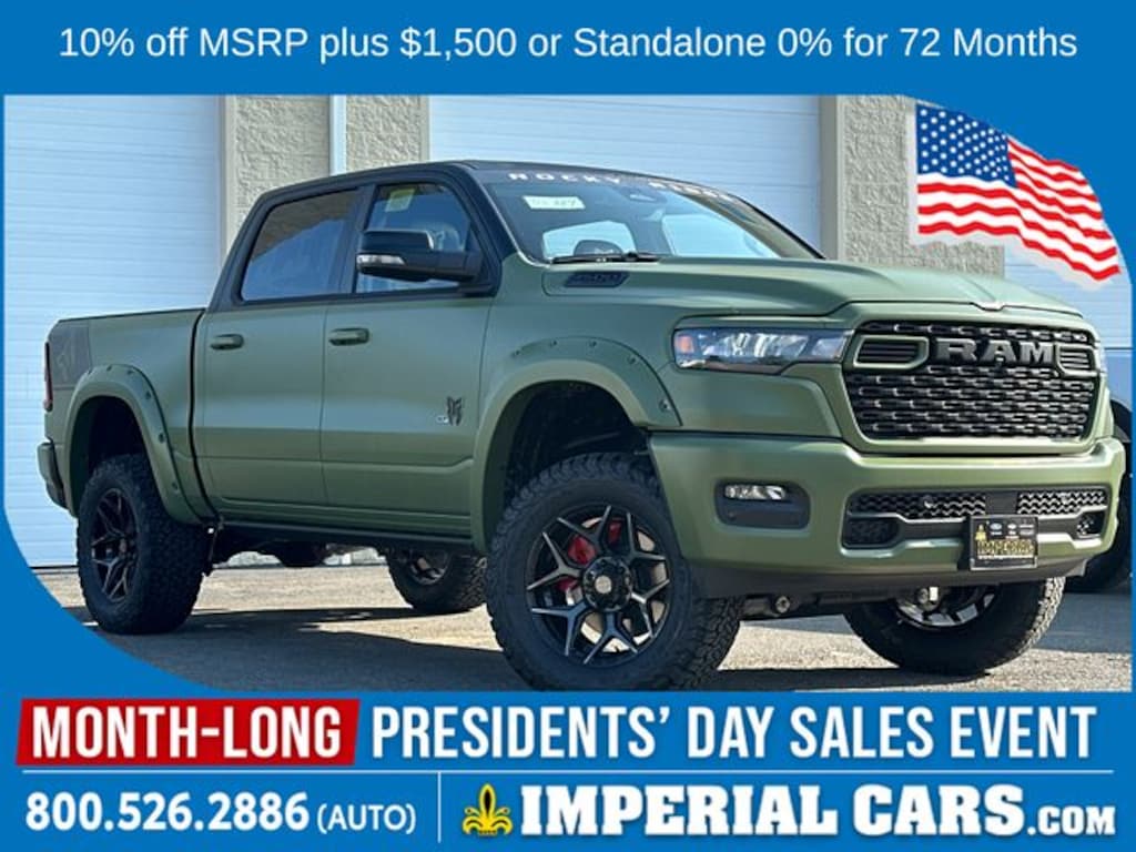 New 2025 Ram 1500 Big Horn With Truck