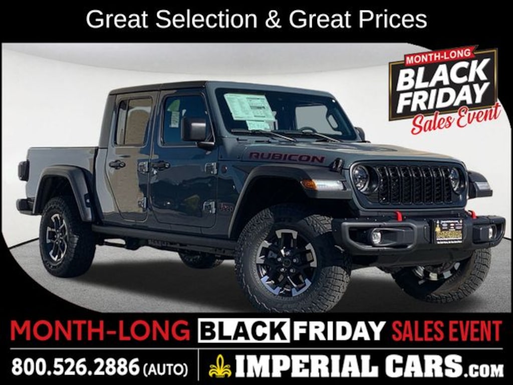 New 2025 Jeep Gladiator Rubicon Truck