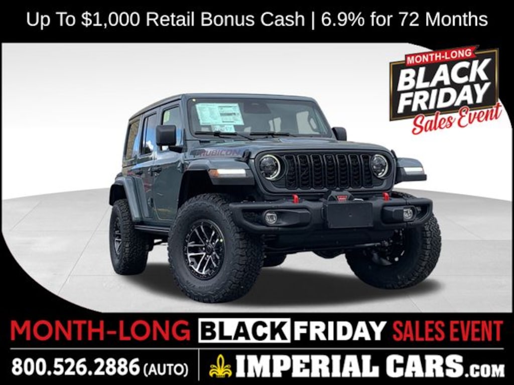 New 2026 Jeep Wrangler Rubicon X SUV