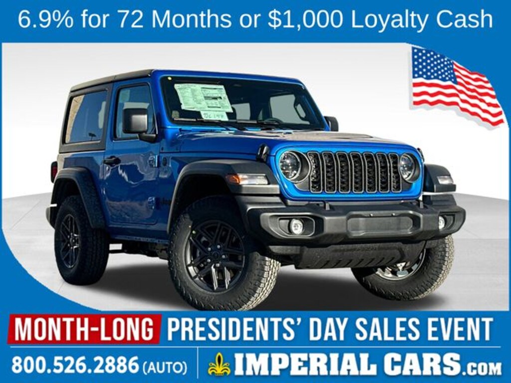 New 2026 Jeep Wrangler Sport S SUV