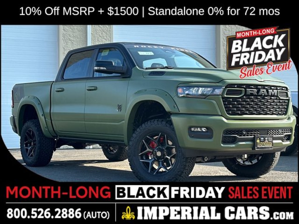 New 2025 Ram 1500 Big Horn With Truck