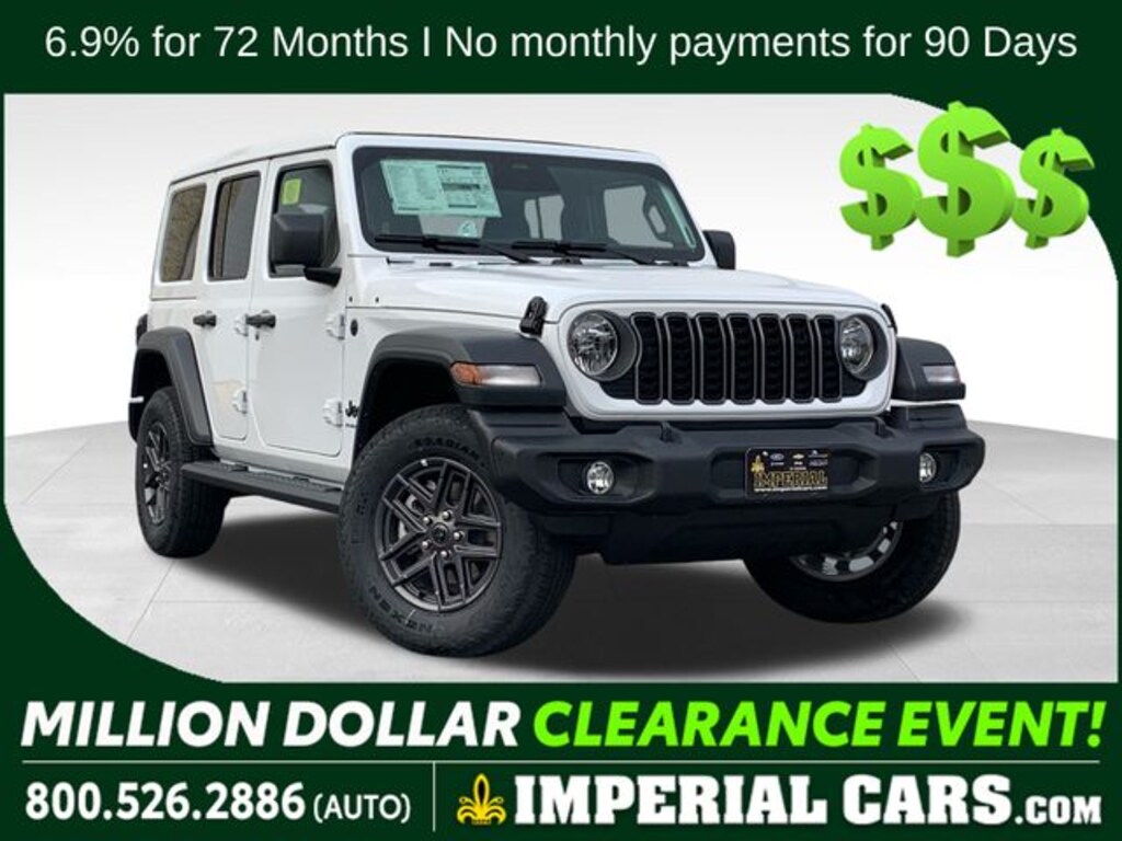 New 2026 Jeep Wrangler Sport S SUV