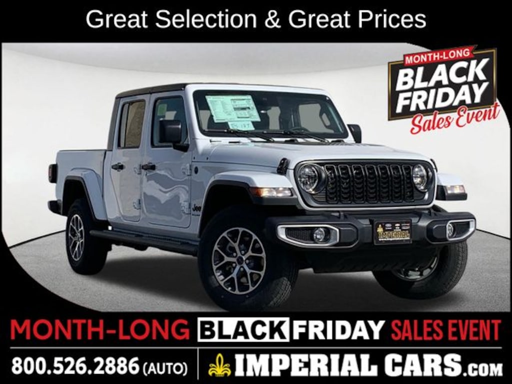 New 2025 Jeep Gladiator Sport S Truck