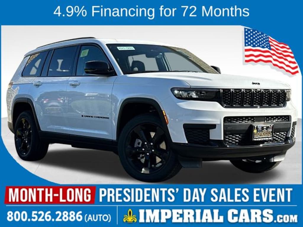 New 2025 Jeep Grand Cherokee L Altitude X SUV