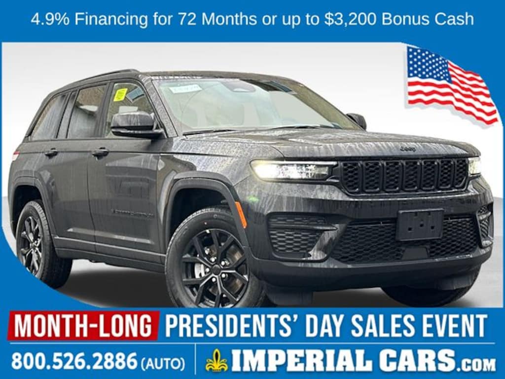 New 2025 Jeep Grand Cherokee Altitude X SUV