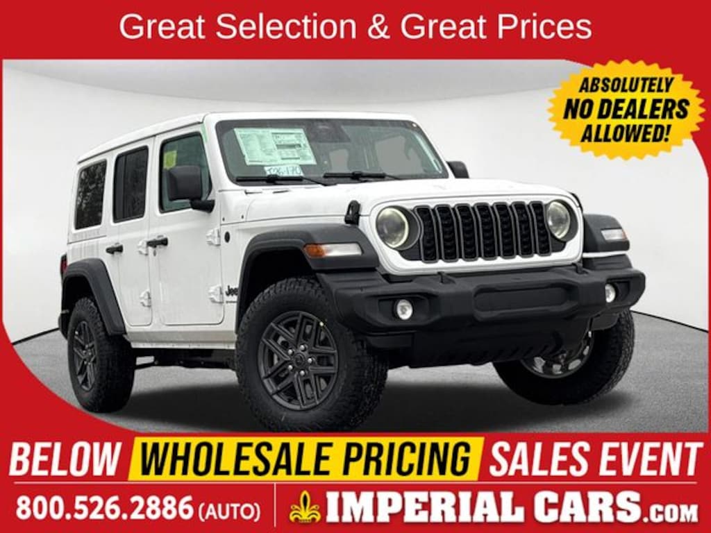 New 2026 Jeep Wrangler Sport S SUV