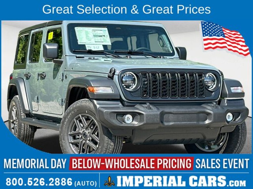 New 2026 Jeep Wrangler Sport S SUV