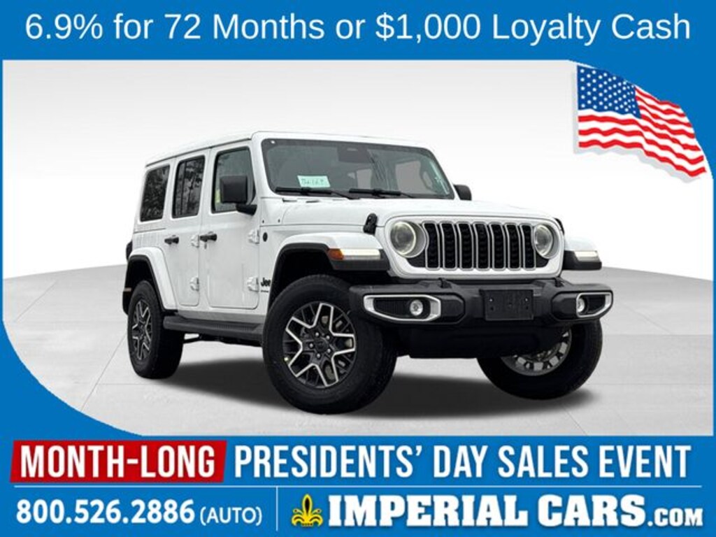 New 2026 Jeep Wrangler Sahara SUV