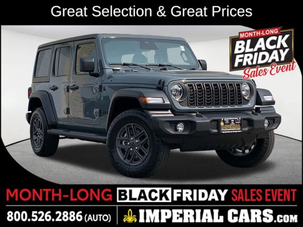 New 2025 Jeep Wrangler Sport S SUV