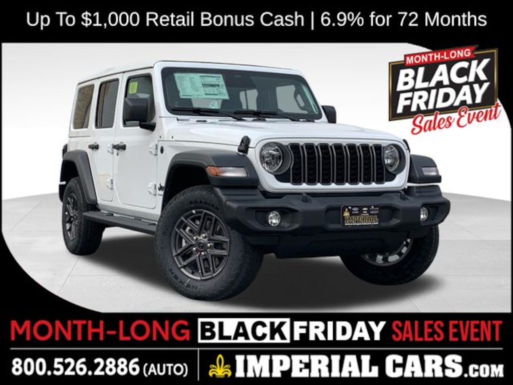 New 2026 Jeep Wrangler Sport S SUV