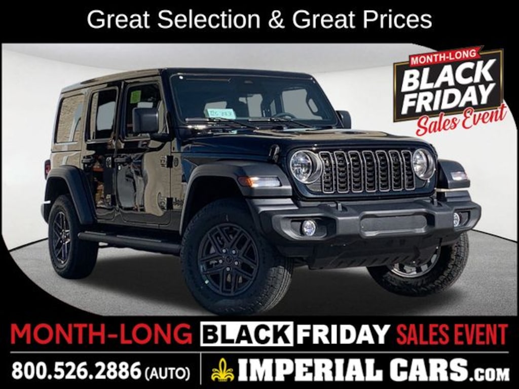 New 2025 Jeep Wrangler Sport S SUV