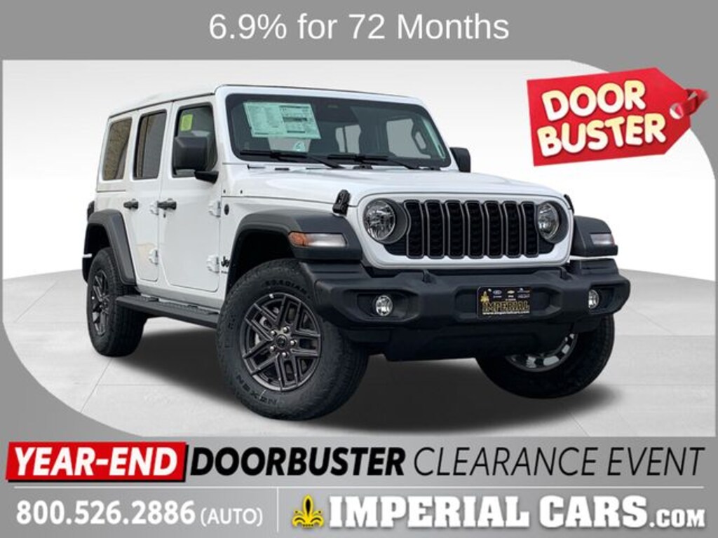 New 2026 Jeep Wrangler Sport S SUV