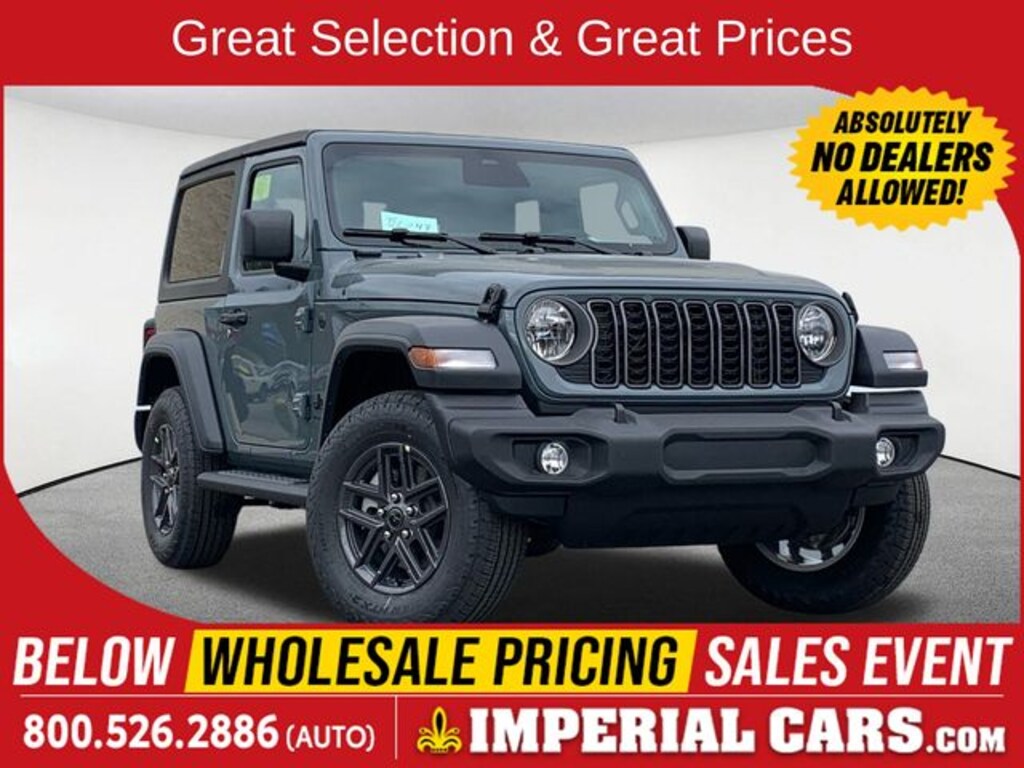 New 2026 Jeep Wrangler Sport S SUV