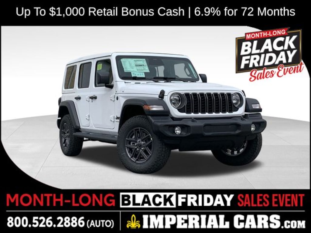 New 2026 Jeep Wrangler Sport S SUV