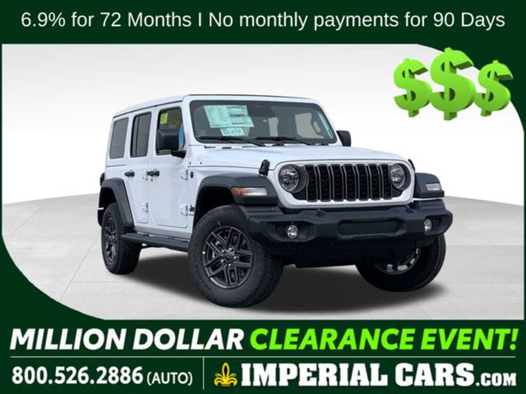 New 2026 Jeep Wrangler Sport S SUV