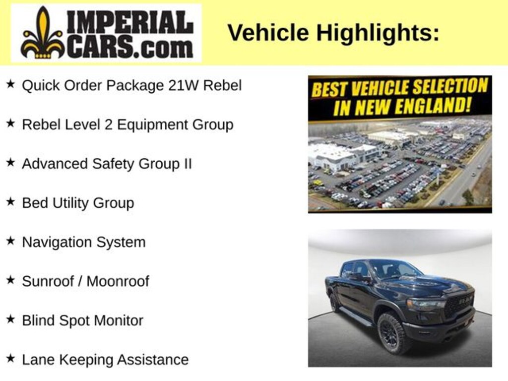 Used 2025 Ram 1500 Rebel Truck Crew Cab