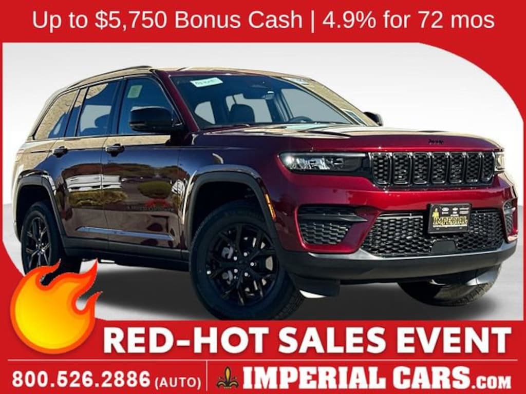 New 2025 Jeep Grand Cherokee ALTITUDE X 4X4 Sport Utility