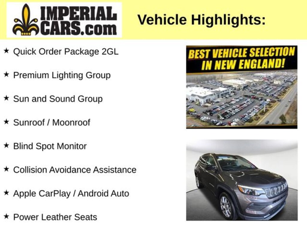 Used 2022 Jeep Compass Latitude Lux SUV