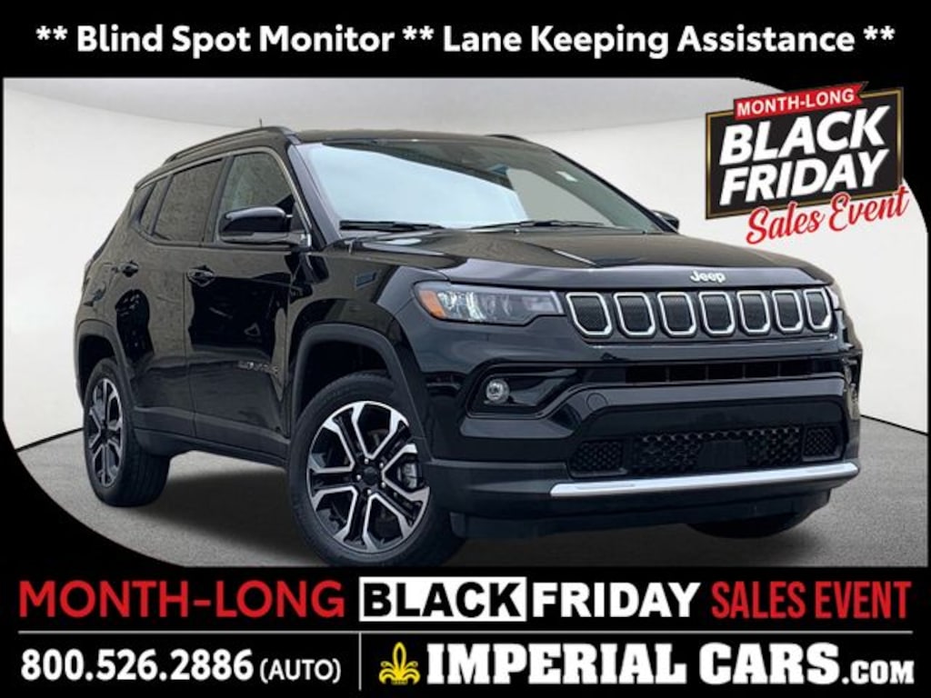 Used 2022 Jeep Compass Limited SUV