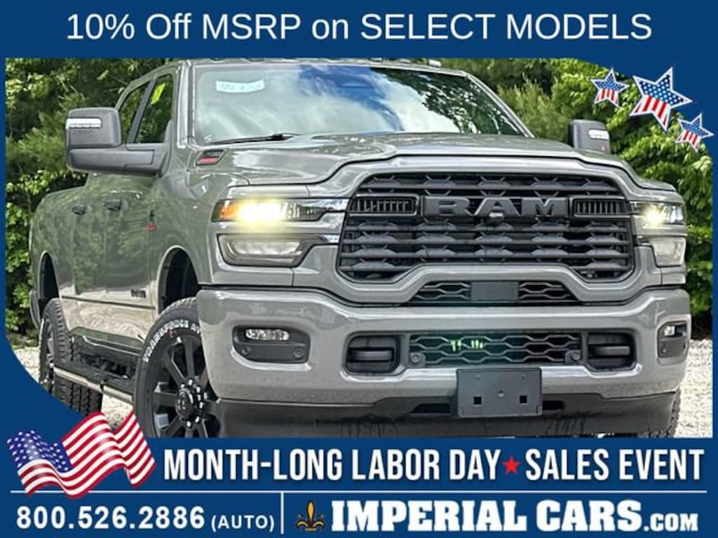 New 2026 Ram 2500 BIG HORN CREW CAB 4X4 6'4 BOX Pickup