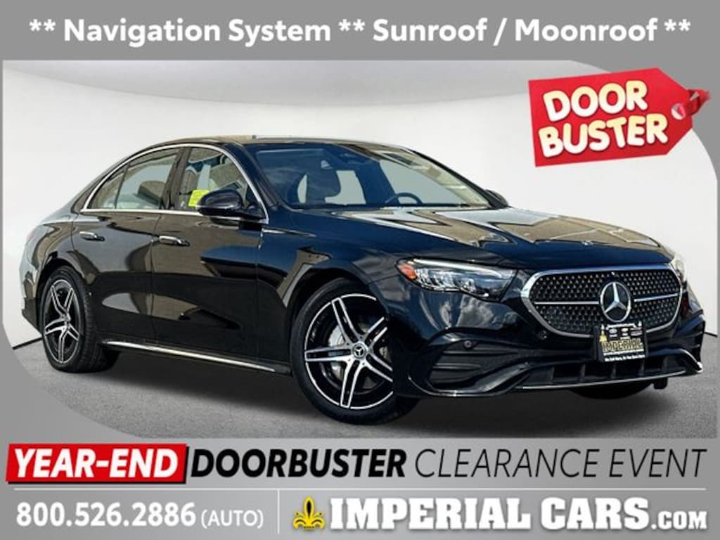 Used 2025 Mercedes-Benz E-Class E 350 4MATIC Sedan