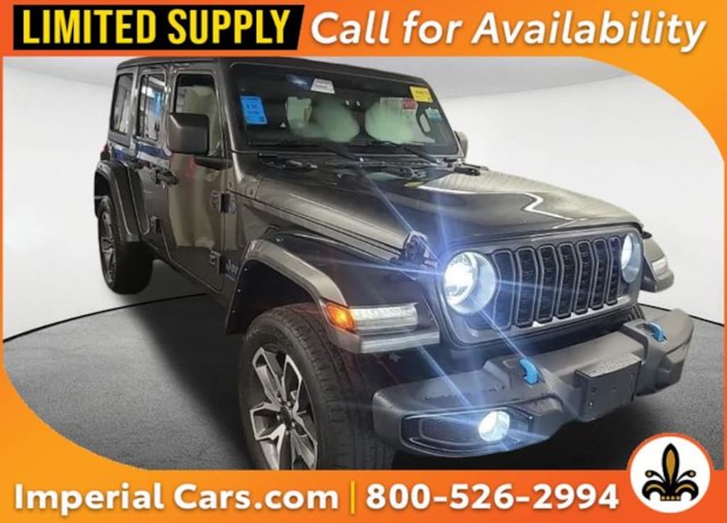 Used 2024 Jeep Wrangler 4xe Sport SUV