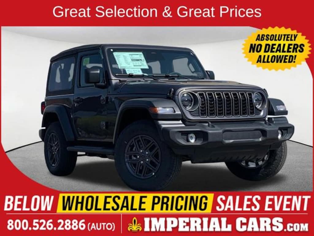 New 2026 Jeep Wrangler 2-DOOR SPORT S Sport Utility
