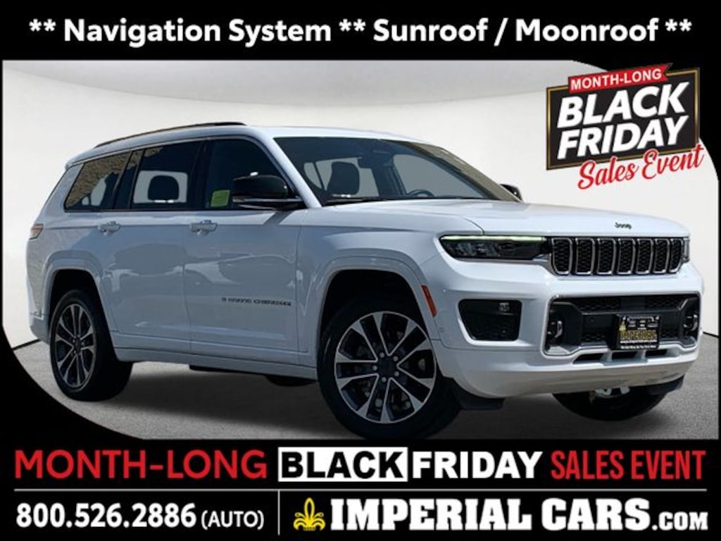 Used 2022 Jeep New Grand Cherokee Overland SUV