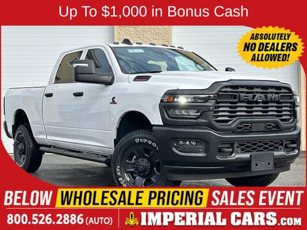 New 2026 Ram 2500 TRADESMAN CREW CAB 4X4 6'4 BOX Pickup