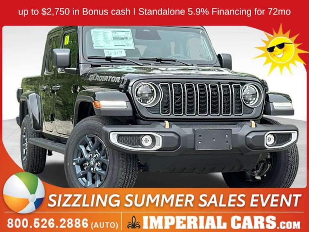 New 2026 Jeep Gladiator 85TH ANNIVERSARY EDITION 4X4 Pickup