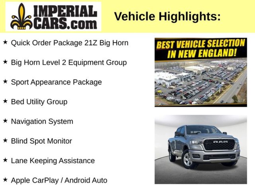 Used 2025 Ram 1500 Big Horn/Lone Star Truck Crew Cab