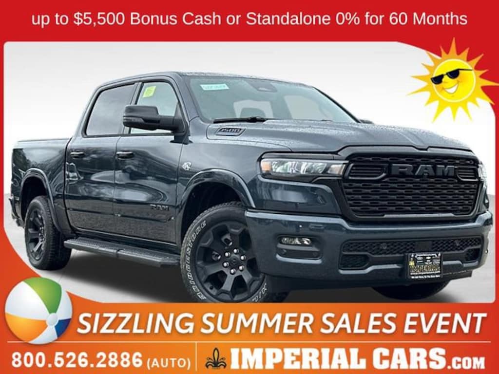 New 2026 Ram 1500 BIG HORN CREW CAB 4X4 5'7 BOX Pickup