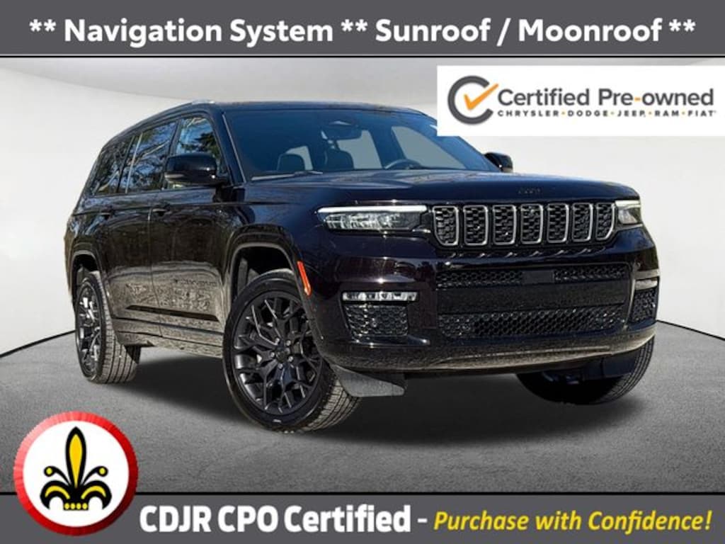 Certified 2023 Jeep Grand Cherokee L Summit SUV