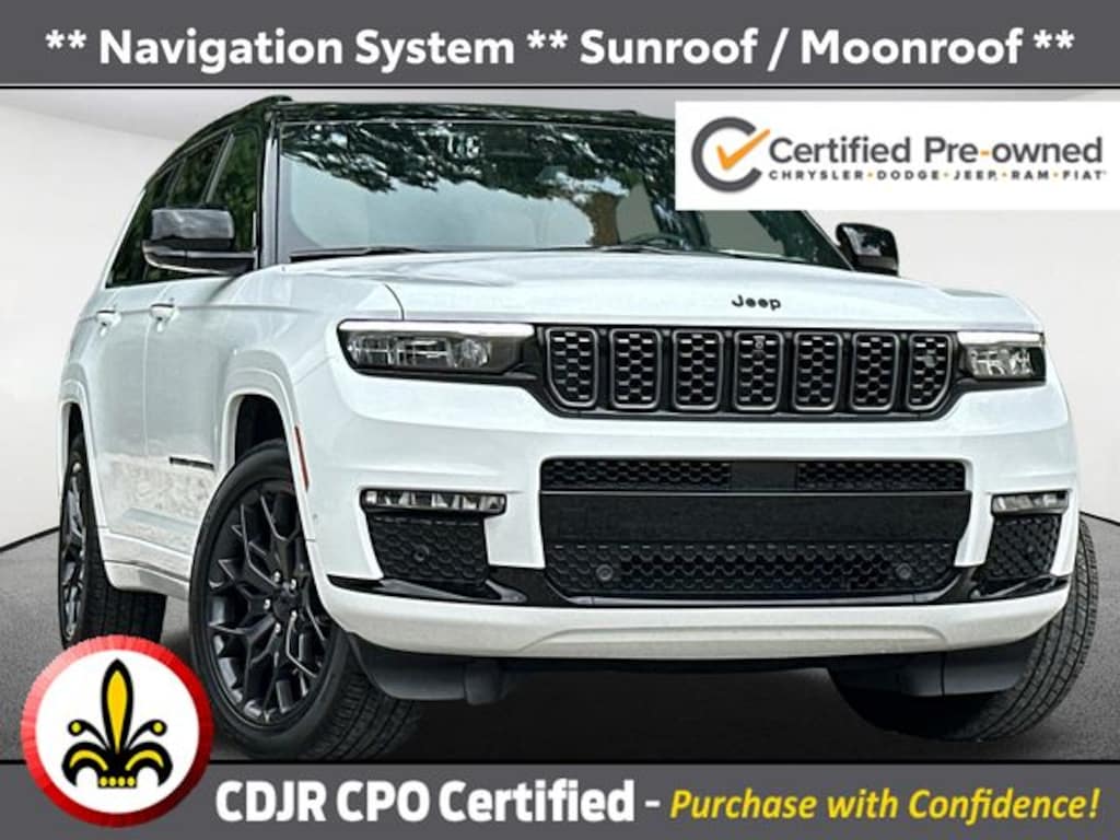 Certified 2025 Jeep Grand Cherokee L Summit SUV