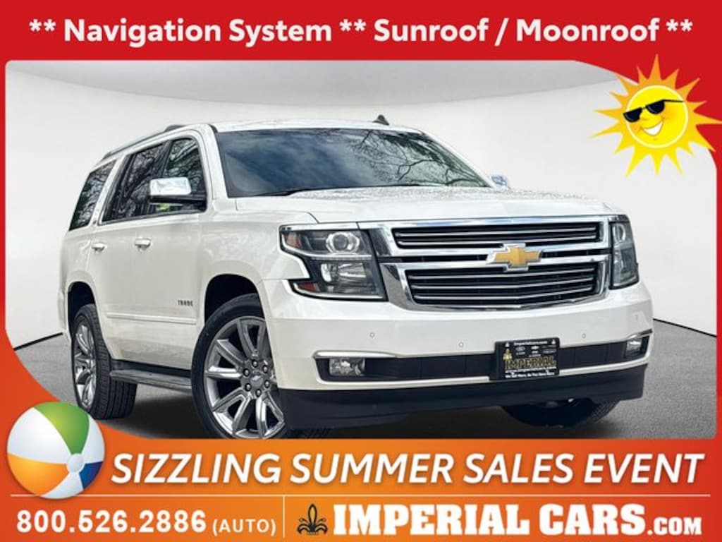 Used 2015 Chevrolet Tahoe LTZ SUV