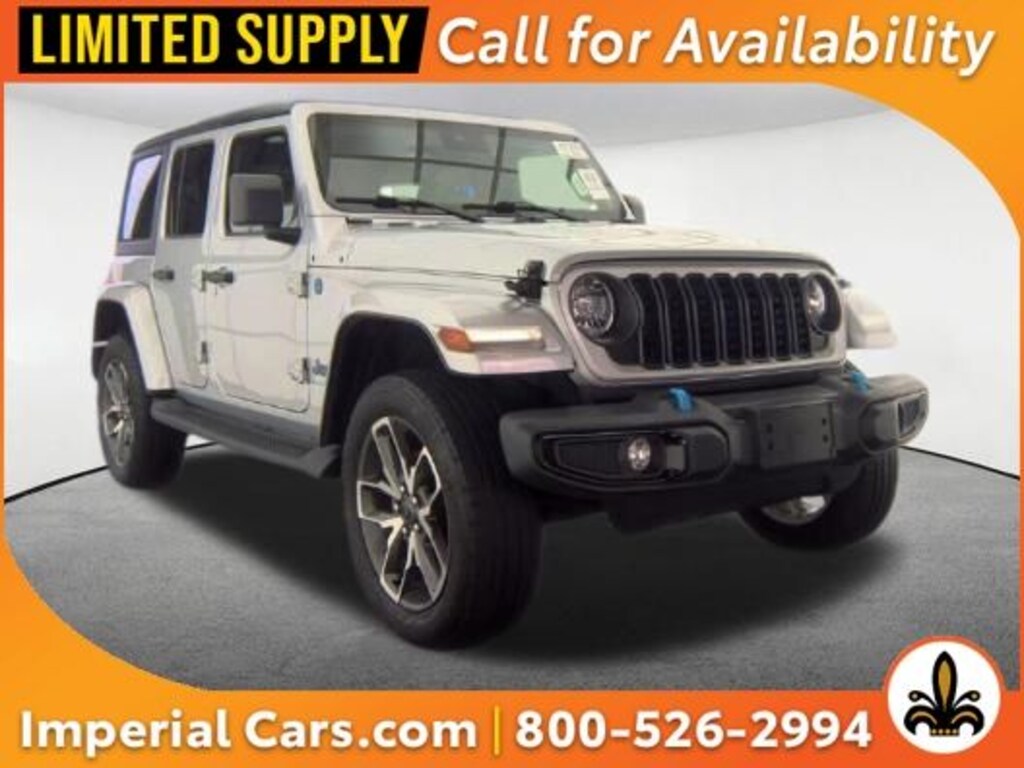 Used 2024 Jeep Wrangler 4xe Sport SUV