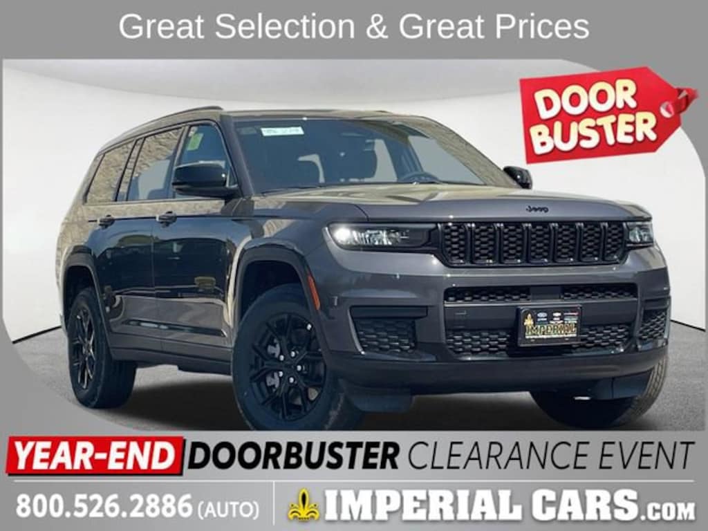 New 2025 Jeep Grand Cherokee L ALTITUDE X 4X4 Sport Utility