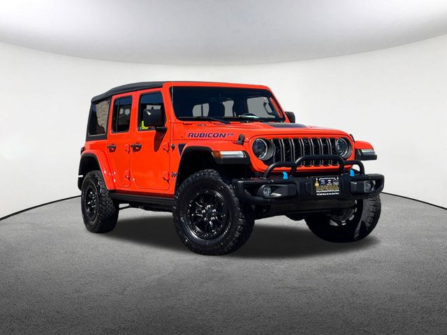 Used 2023 Jeep Wrangler 4xe Rubicon 4XE with VIN 1C4JJXR64PW689890 for sale in Mendon, MA