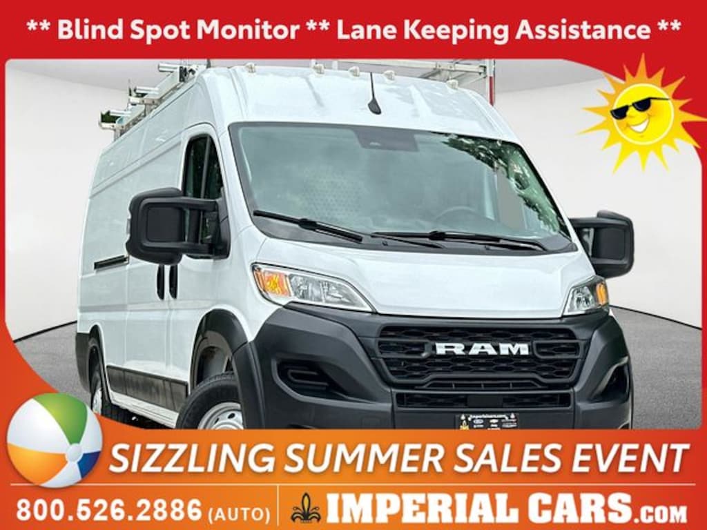Used 2023 Ram ProMaster 3500 High Roof Van Extended Cargo Van
