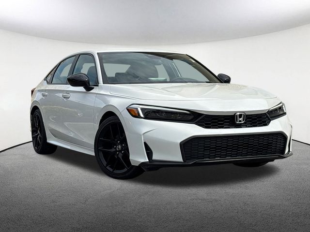 Used 2025 Honda Civic Sport with VIN 2HGFE2F51SH505457 for sale in Mendon, MA