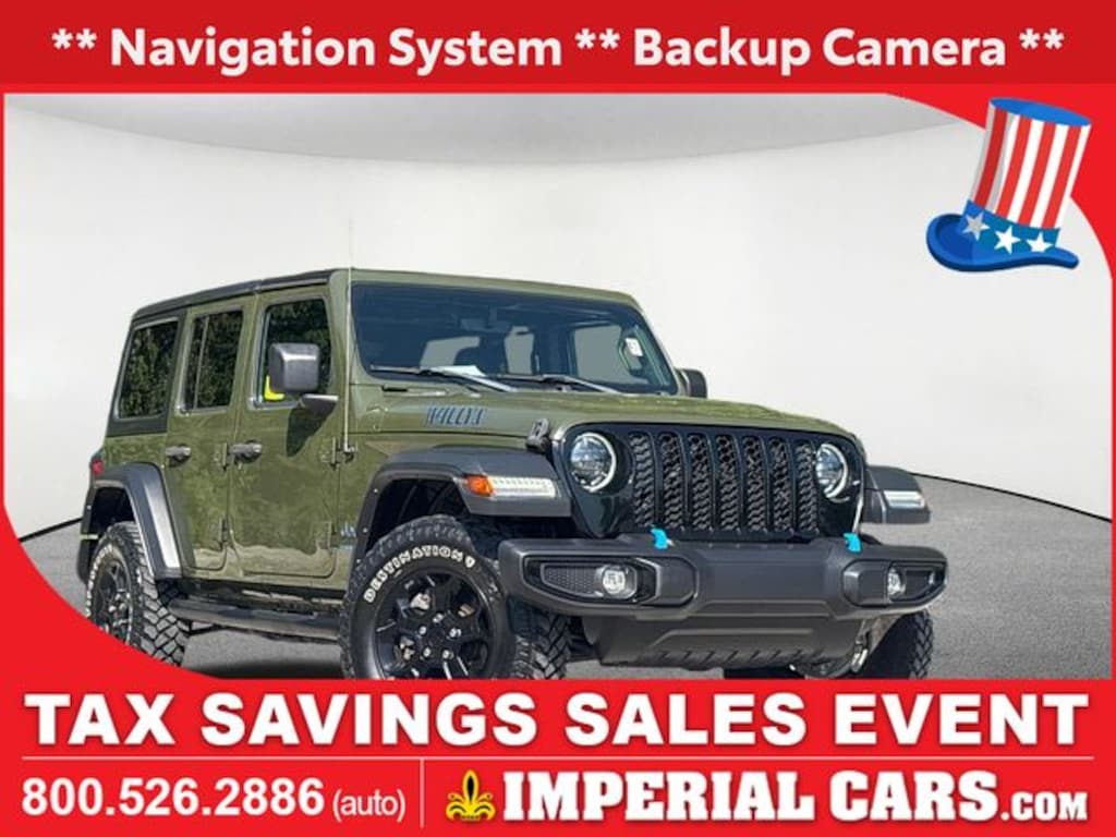 Used 2023 Jeep Wrangler 4xe SUV