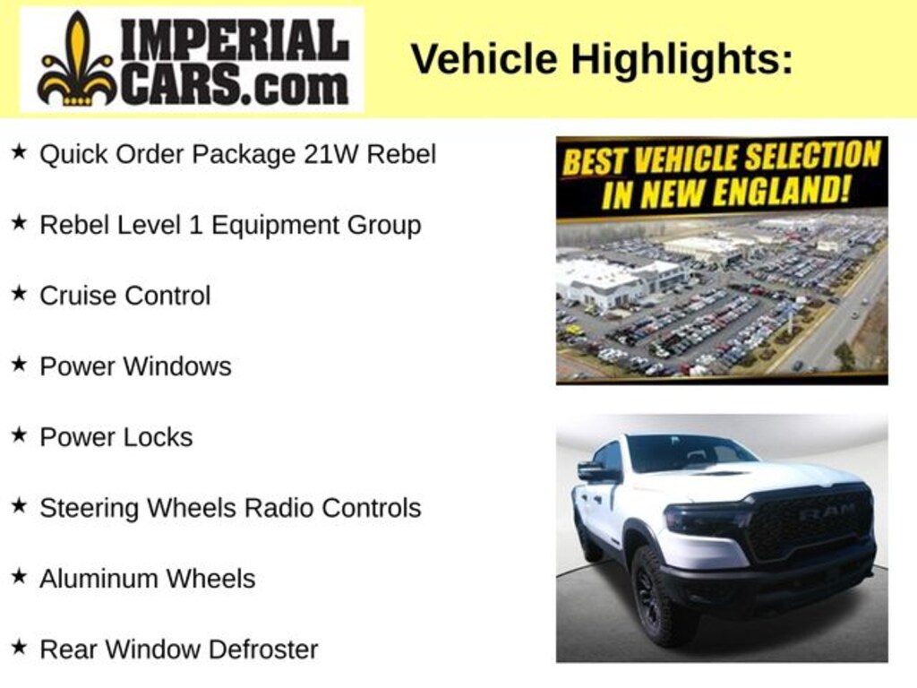 Used 2026 Ram 1500 Rebel Truck Crew Cab