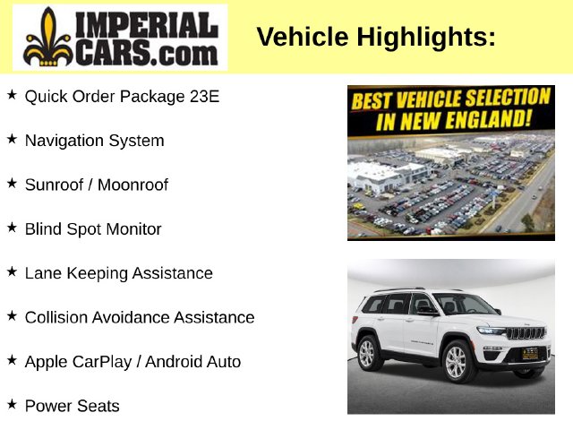 Used 2023 Jeep Grand Cherokee Limited SUV