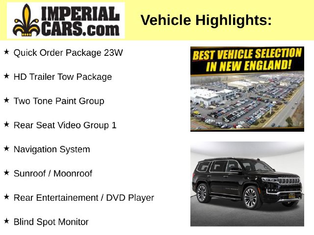 Used 2022 Jeep Grand Wagoneer Series III SUV