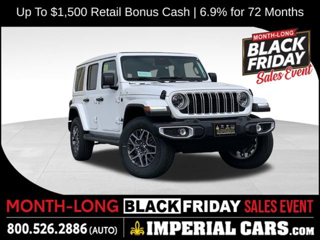 New 2026 Jeep Wrangler 4-DOOR SAHARA Sport Utility