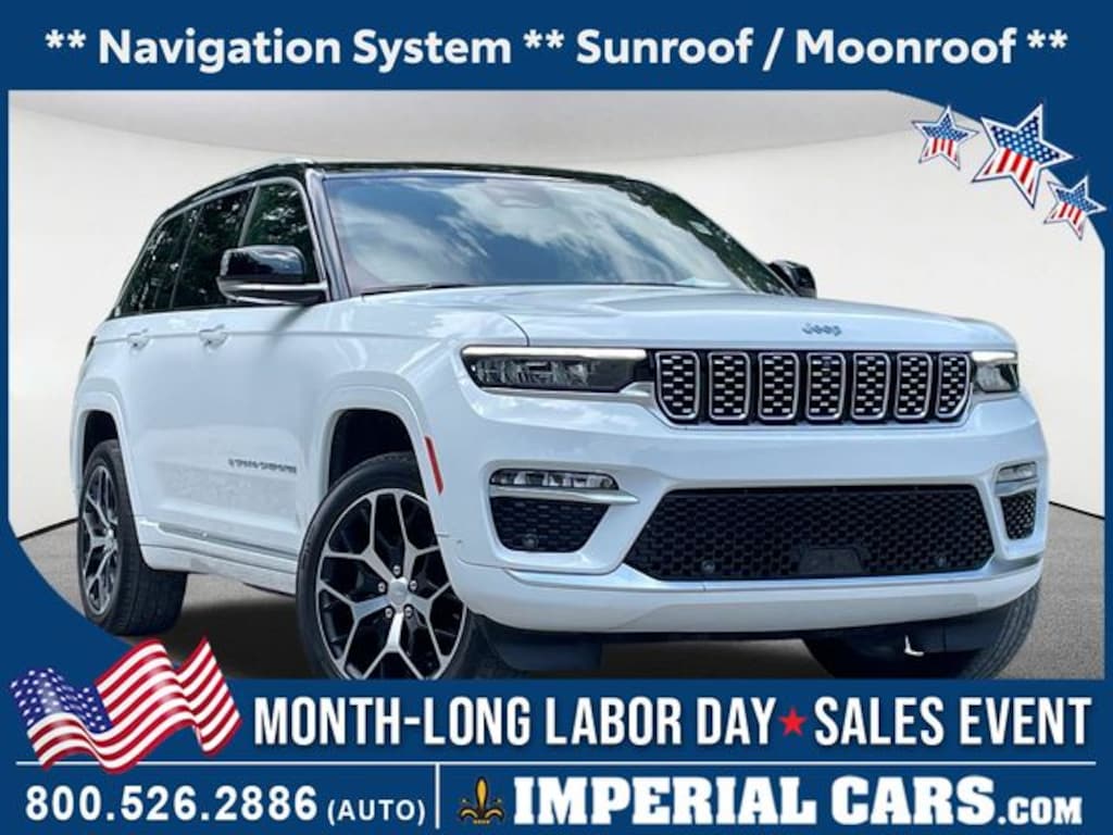 Used 2022 Jeep Grand Cherokee 4xe Summit SUV